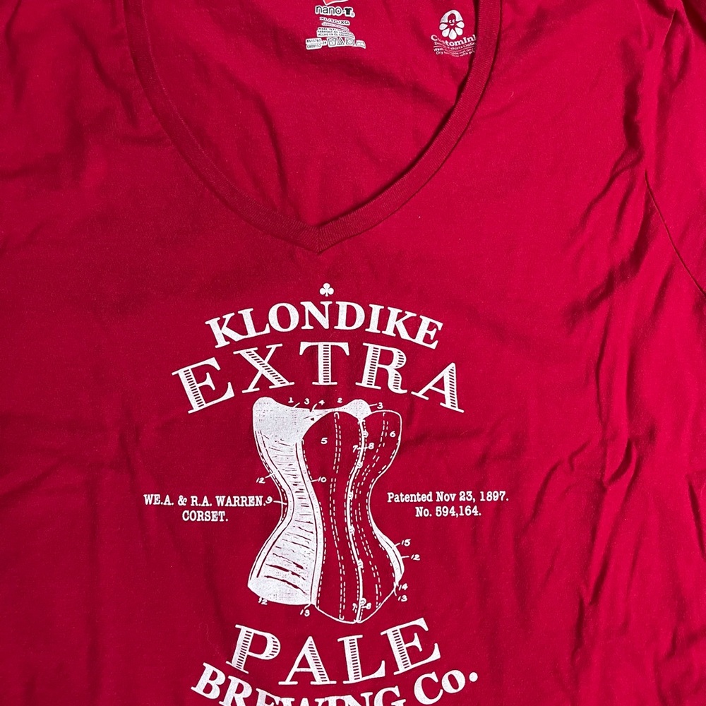 Klondike Brewing Co. Red Short Sleeve Tee